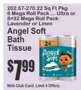 Angel Soft Bath Tissue