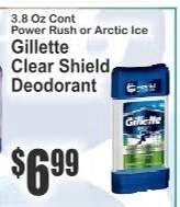 Gillette Clear Shield Deodorant