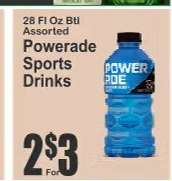 Powerade Sports Drinks