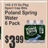 Poland Spring Water 6-Pack