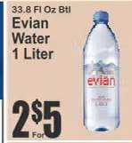 Evian Water