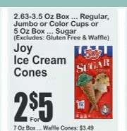 Joy Ice Cream Cones