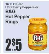 B&G Hot Pepper Rings