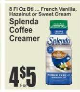 Splenda Coffee Creamer