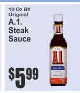 A. 1. Steak Sauce