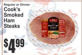 Cook's Smoked Ham Steaks
