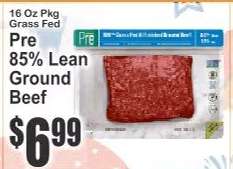 Pre 85% Lean Ground Beef