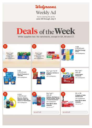 Walgreens Flyer - 06/28/2026 - 07/04/2026.