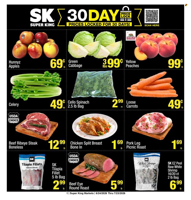 Super King Markets Flyer - 06/24/2026 - 07/23/2026.