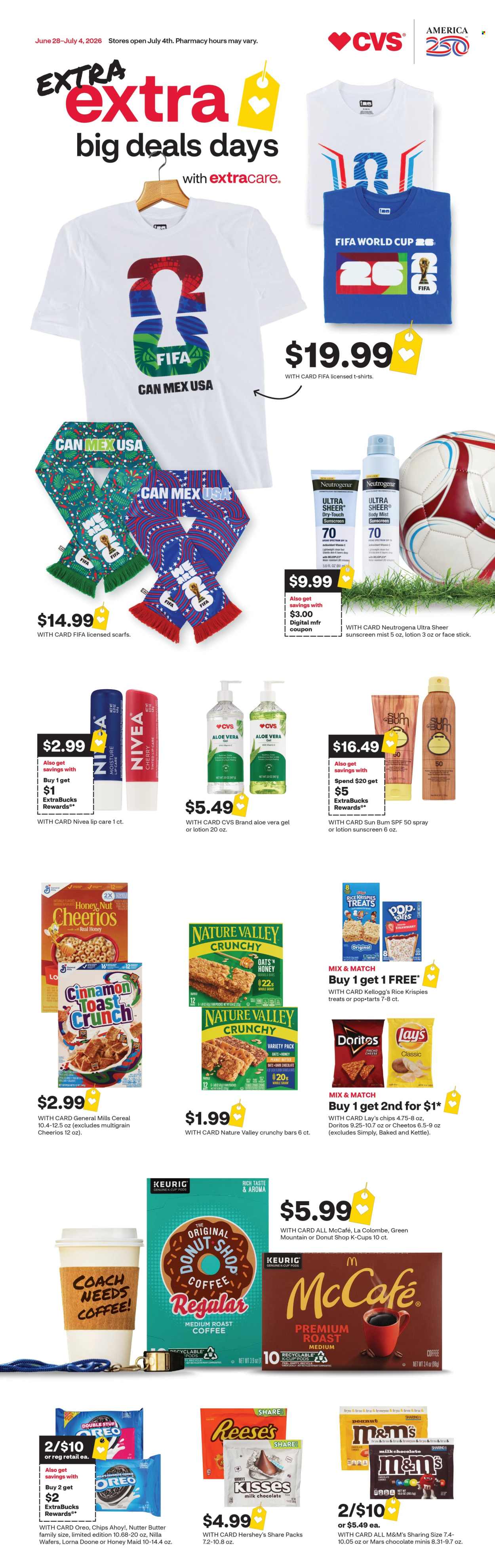 CVS Pharmacy ad - 06/28/2026 - 07/04/2026. Page 1