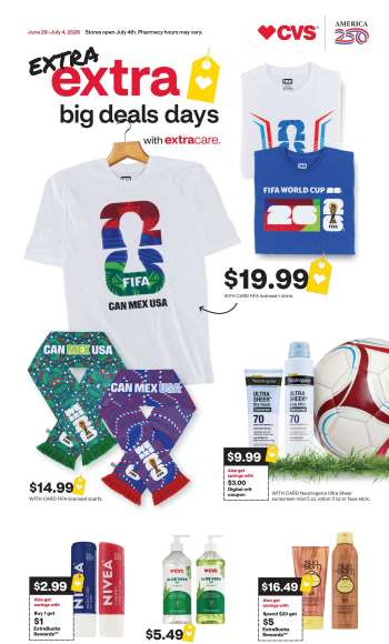 CVS Pharmacy Flyer - 06/28/2026 - 07/04/2026.