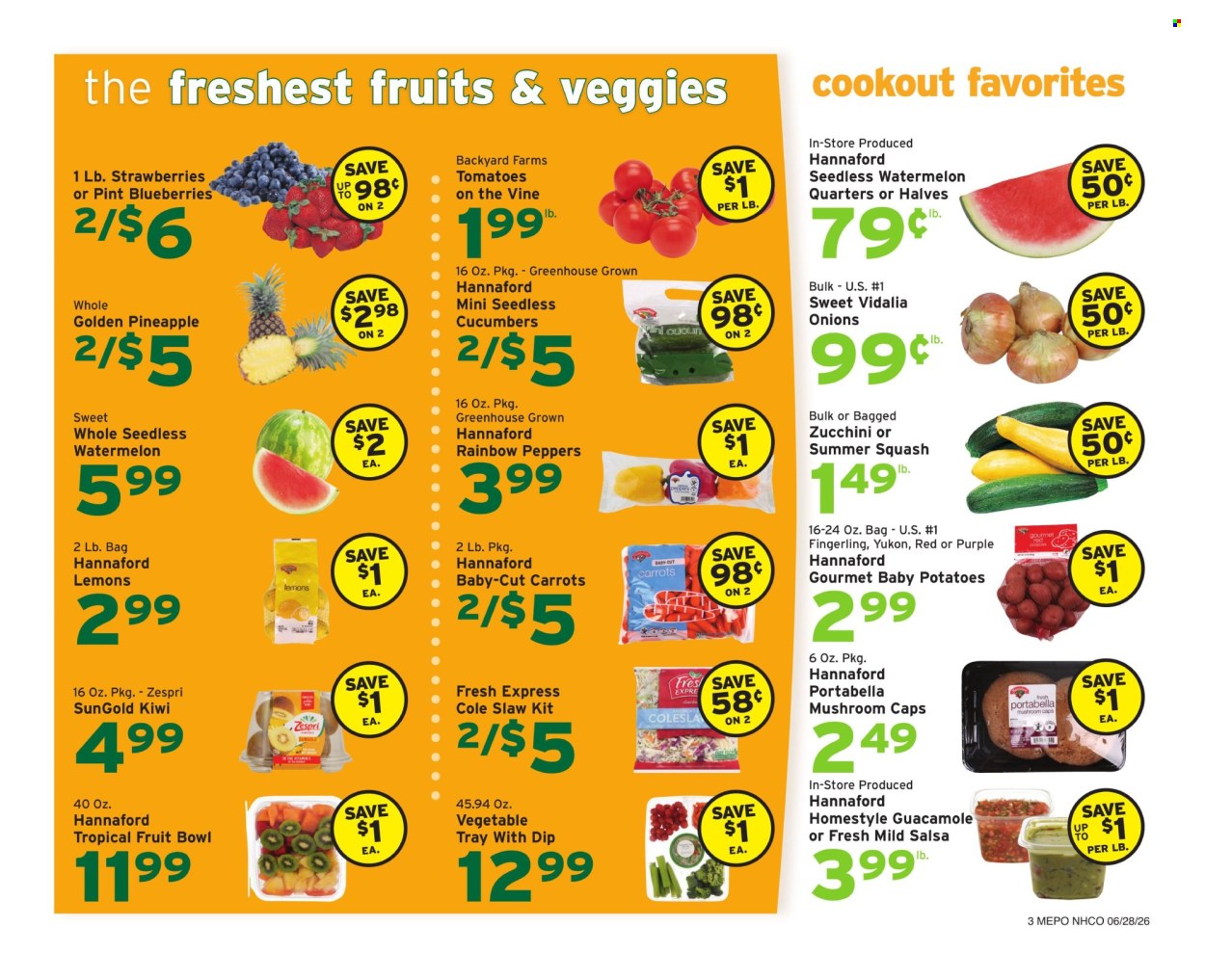 Hannaford ad - 06/28/2026 - 07/04/2026. Page 3