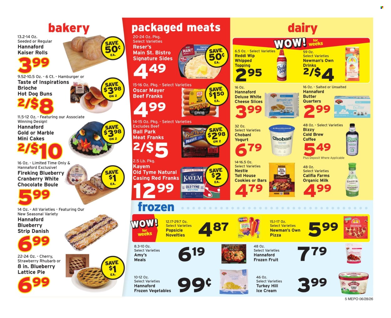 Hannaford ad - 06/28/2026 - 07/04/2026. Page 5