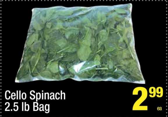 Cello Spinach