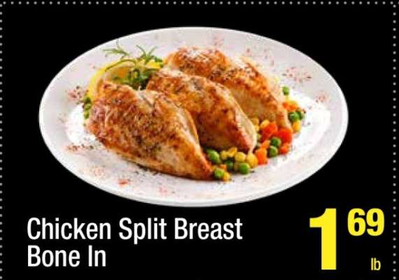 Chicken Split Breast Bone In