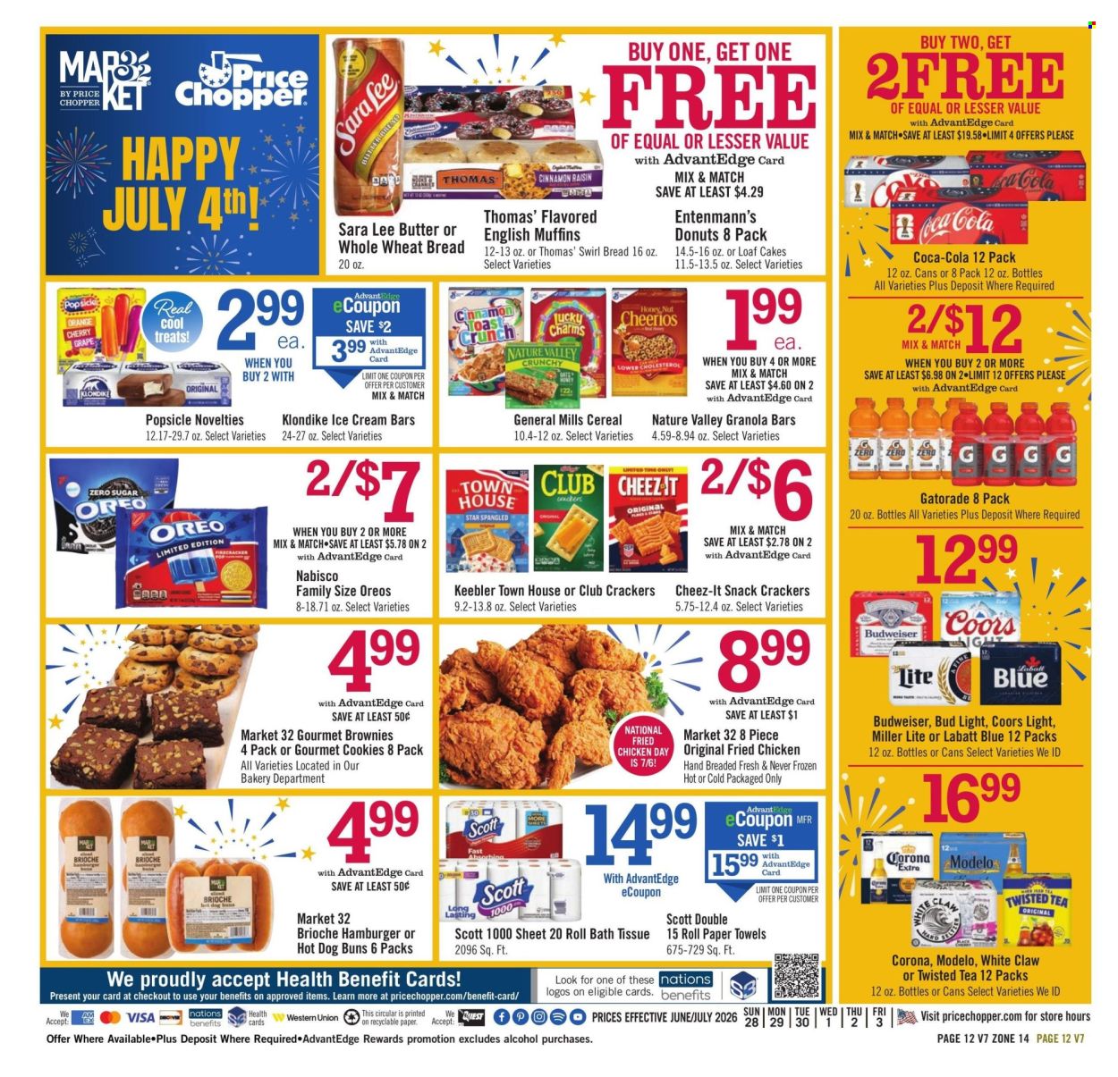 Price Chopper ad - 06/28/2026 - 07/03/2026. Page 12