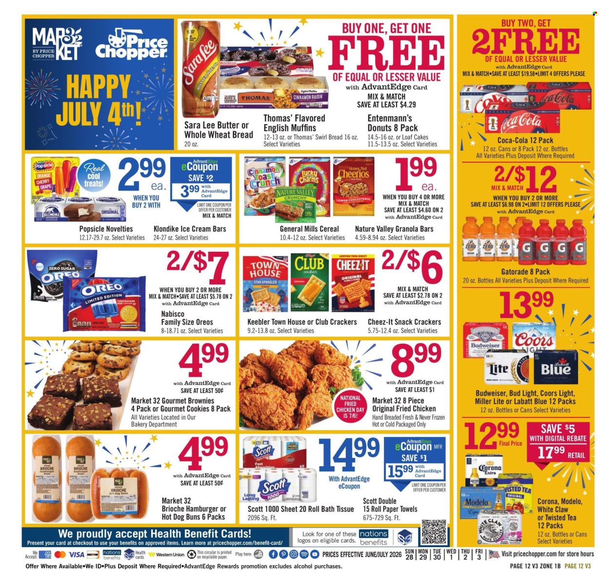 Price Chopper ad - 06/28/2026 - 07/03/2026. Page 12