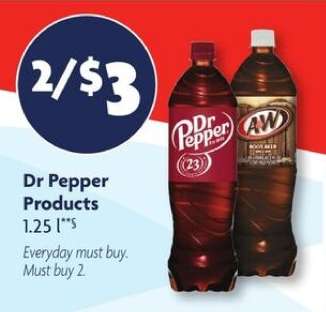 Dr Pepper Products*