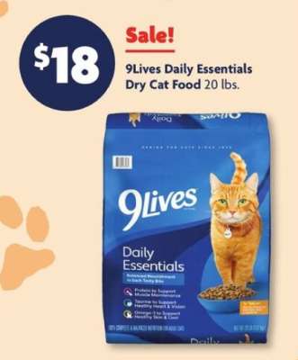 9Lives Daily Essentials Dry Cat Food