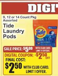 Tide Laundry Pods