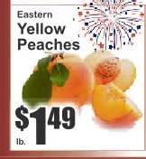 Eastern Yellow Peaches