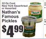 Nathan's Famous Pickles