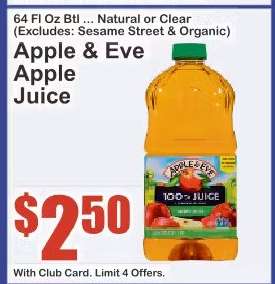 Apple & Eve Apple Juice