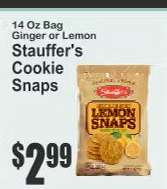 Stauffer's Cookie Snaps