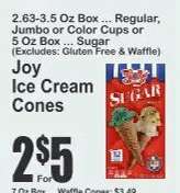 Joy Ice Cream Cones