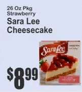 Sara Lee Cheesecake
