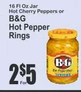 B&G Hot Pepper Rings