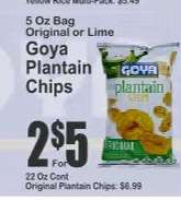 Goya Plantain Chips