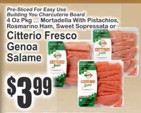 Citterio Fresco Genoa Salame