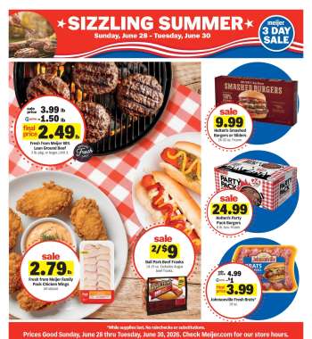 Meijer Flyer - 06/28/2026 - 06/30/2026.