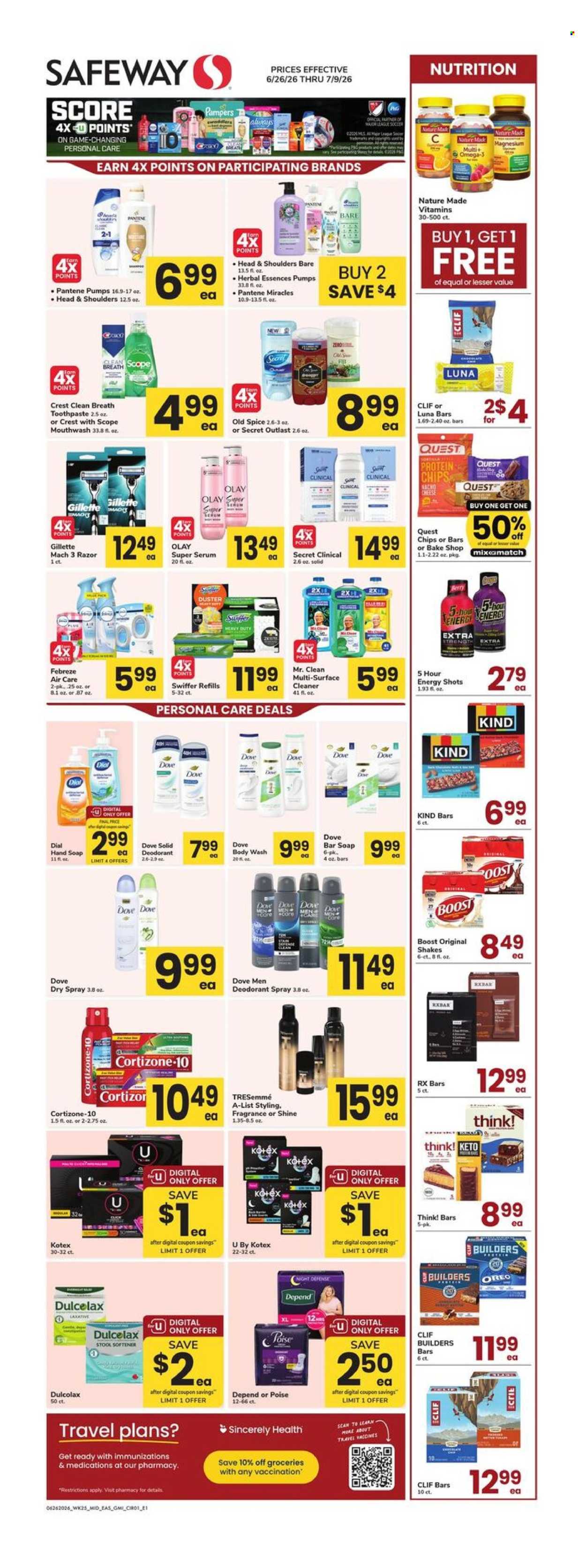 Safeway ad - 06/26/2026 - 07/09/2026. Page 1