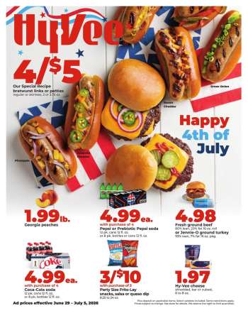 Hy-Vee Flyer - 06/29/2026 - 07/05/2026.