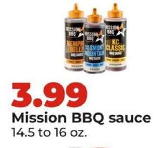 Mission BBQ sauce