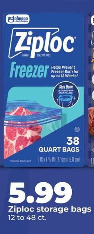 Ziploc Storage Bags
