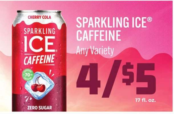 Sparkling Ice + Caffeine