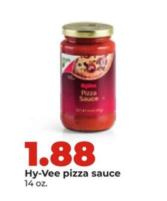 Hy-Vee pizza sauce