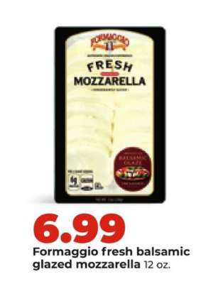 Formaggio fresh balsamic glazed mozzarella
