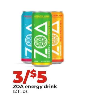 ZOA energy drink