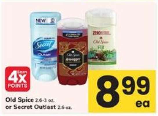 Old Spice or Secret Outlast