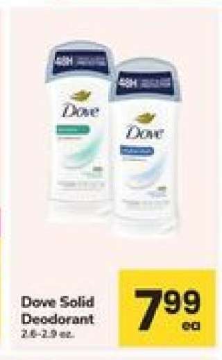 Dove Solid Deodorant