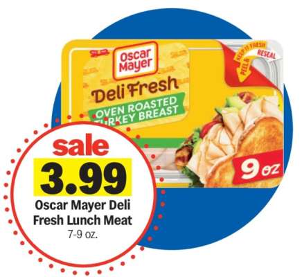 Oscar Mayer Deli Fresh Lunch Meat