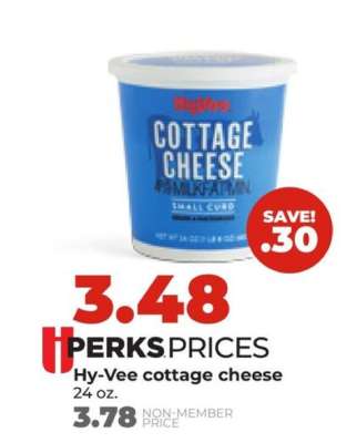 Hy-Vee Cottage Cheese