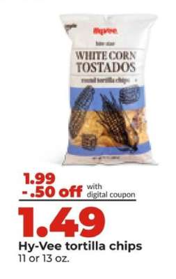 Hy-Vee tortilla chips