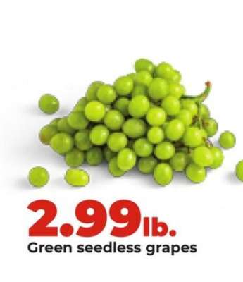 Green Seedless Grapes