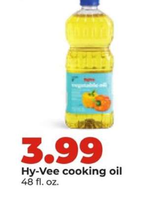 Hy-Vee cooking oil