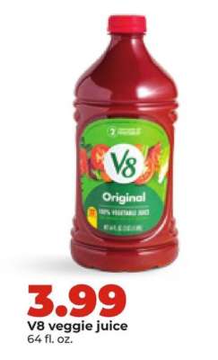 V8 veggie juice